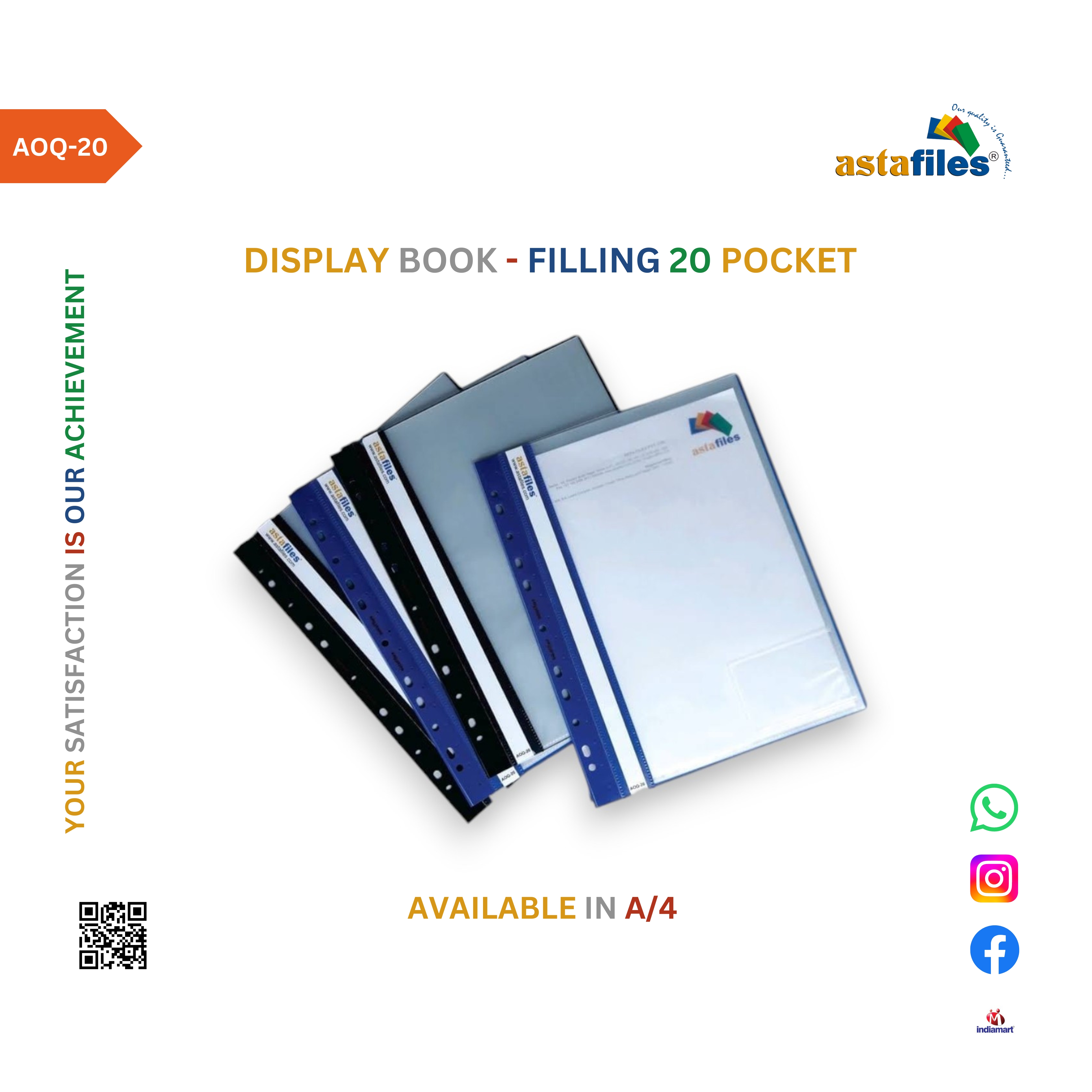 Display Book - Filling 20 pockets