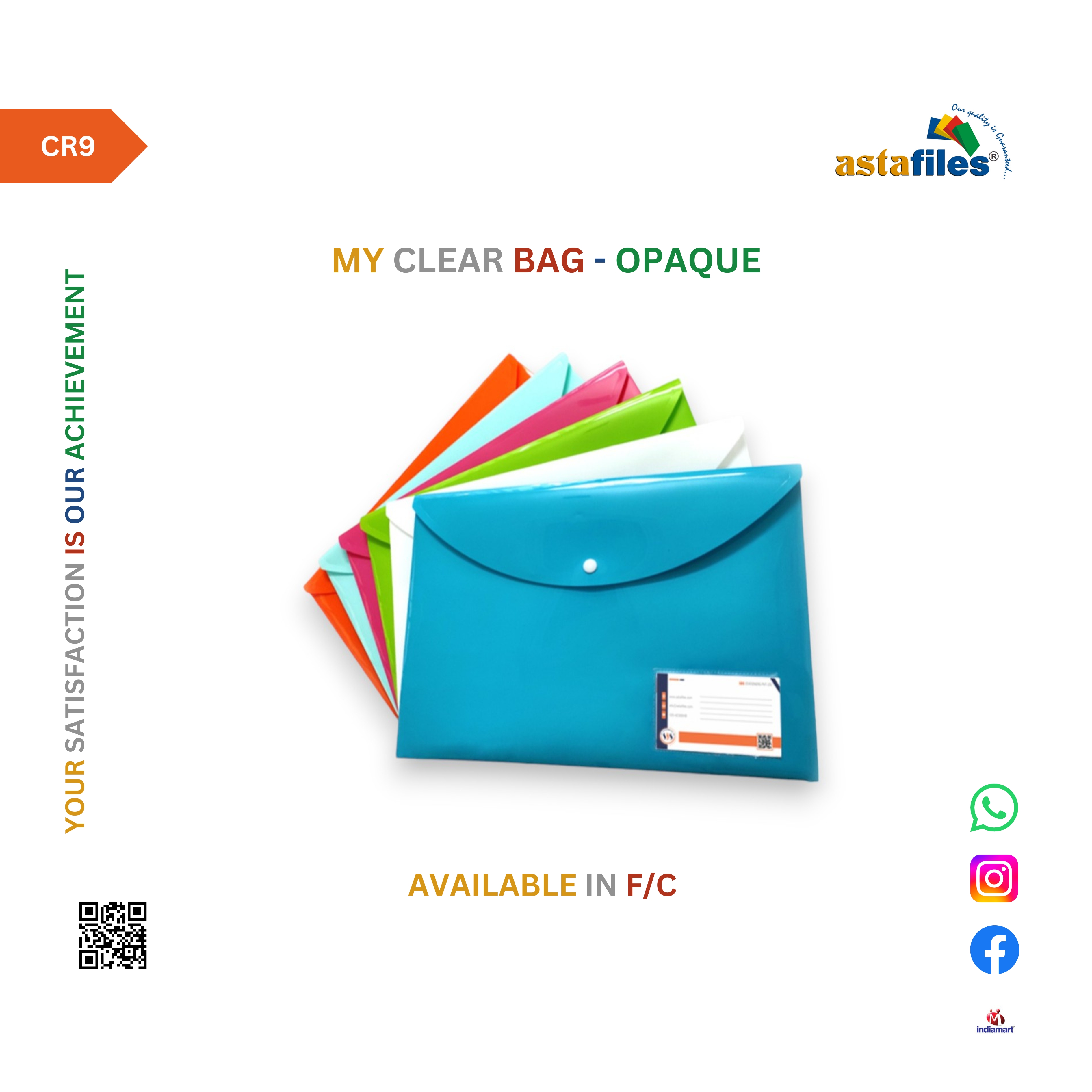 My Clear Bag - Opaque (CR9)